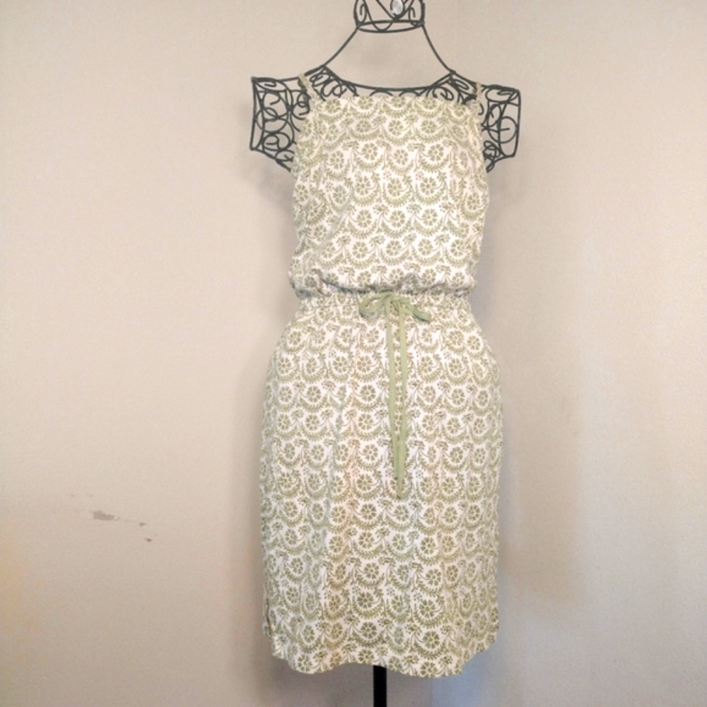 Uniqlo Tropical Vacation Summer Dress Removable Straps Shelf Bra Size XS